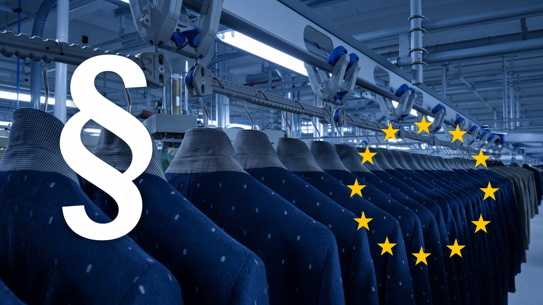 Visual representation of the textile destruction ban and its impact on returns logistics