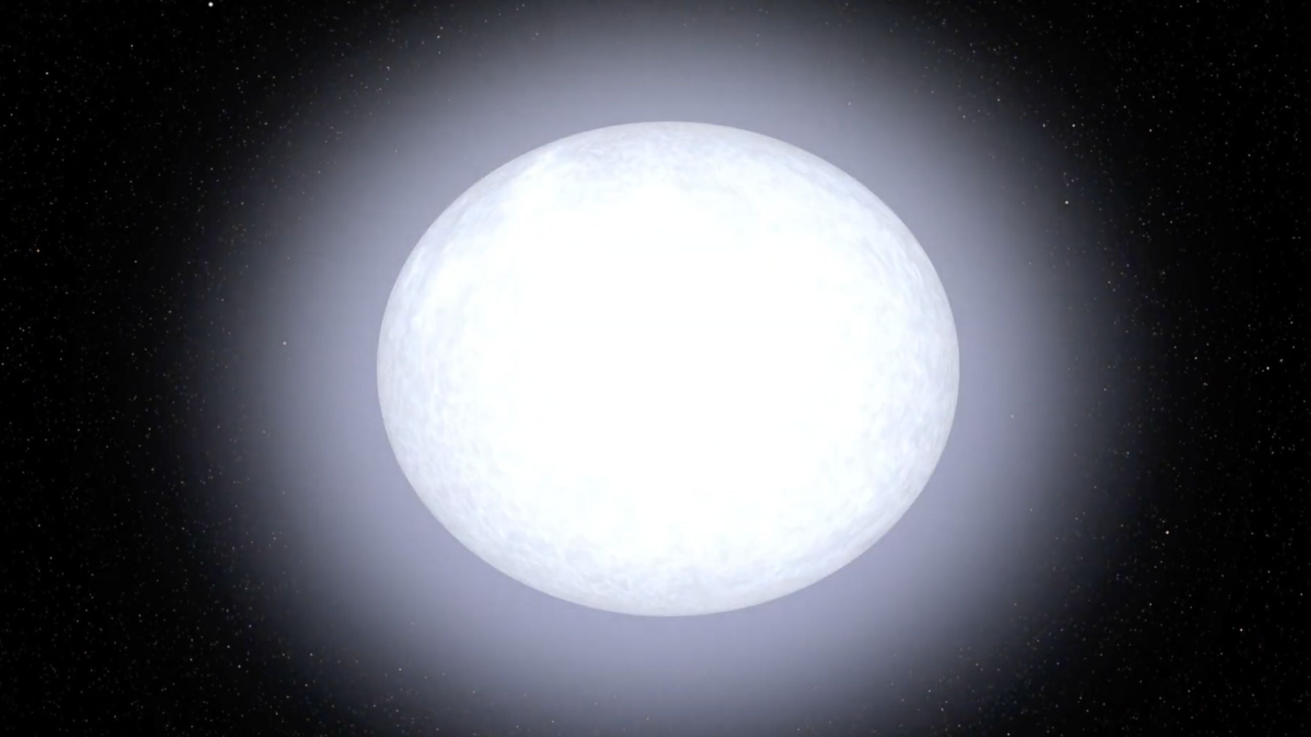 Delta Scuti-type star pulsation illustration