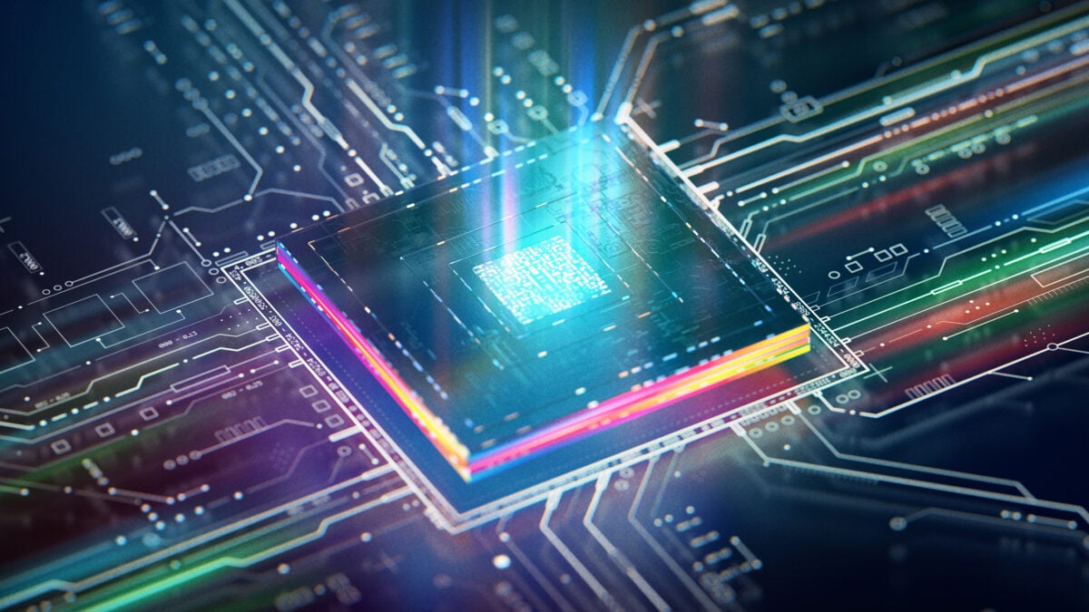 Illustration of a quantum computer correcting errors