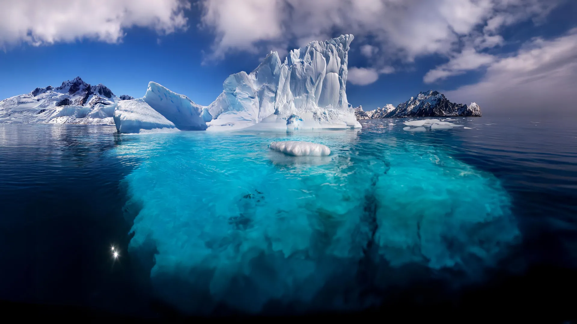 Giant iceberg melting underwater — new research shows hidden channels in Antarctic ice shelves are trapping warm ocean water and accelerating melt from below
