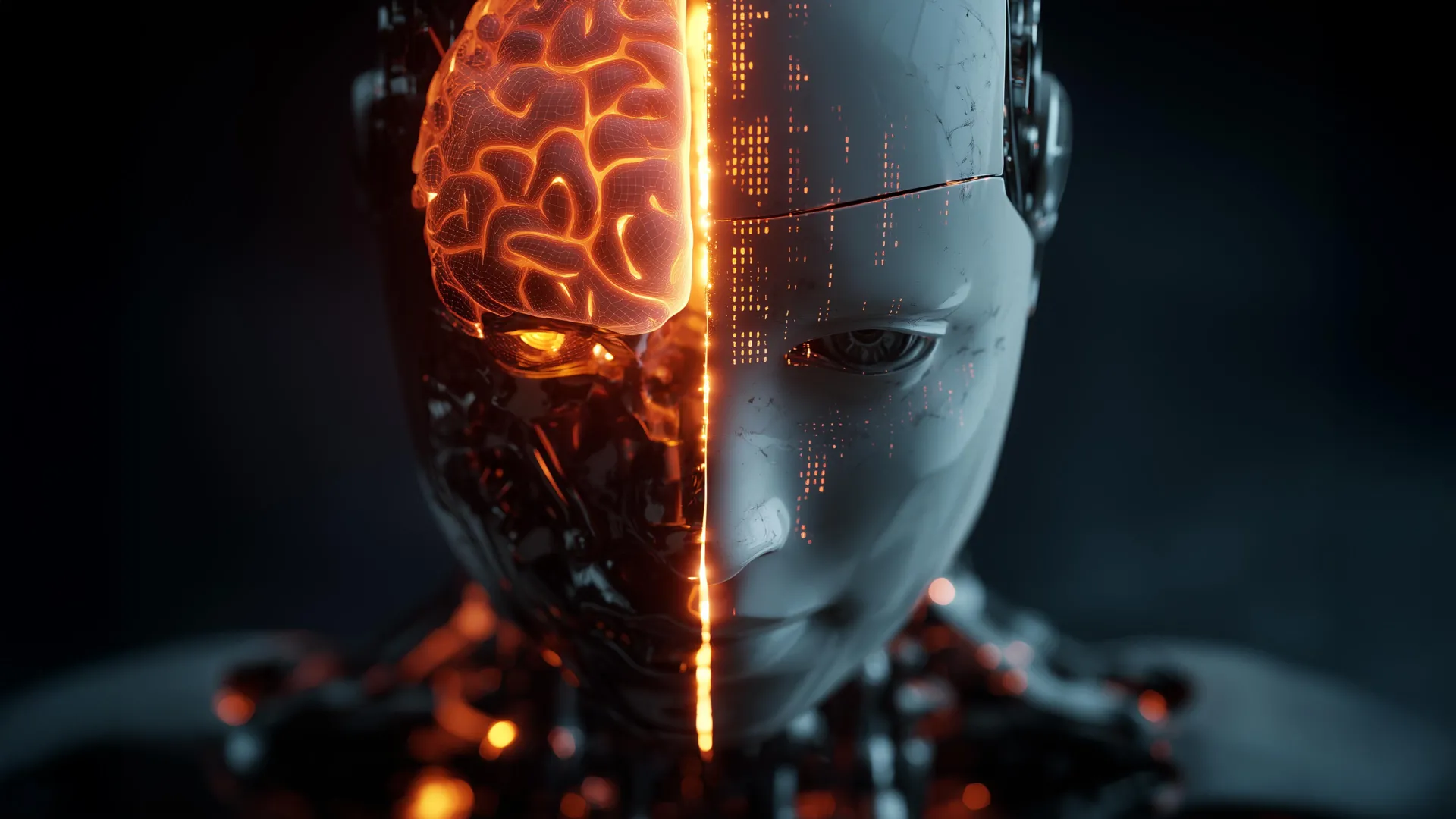 Image comparing human vs. AI thinking patterns