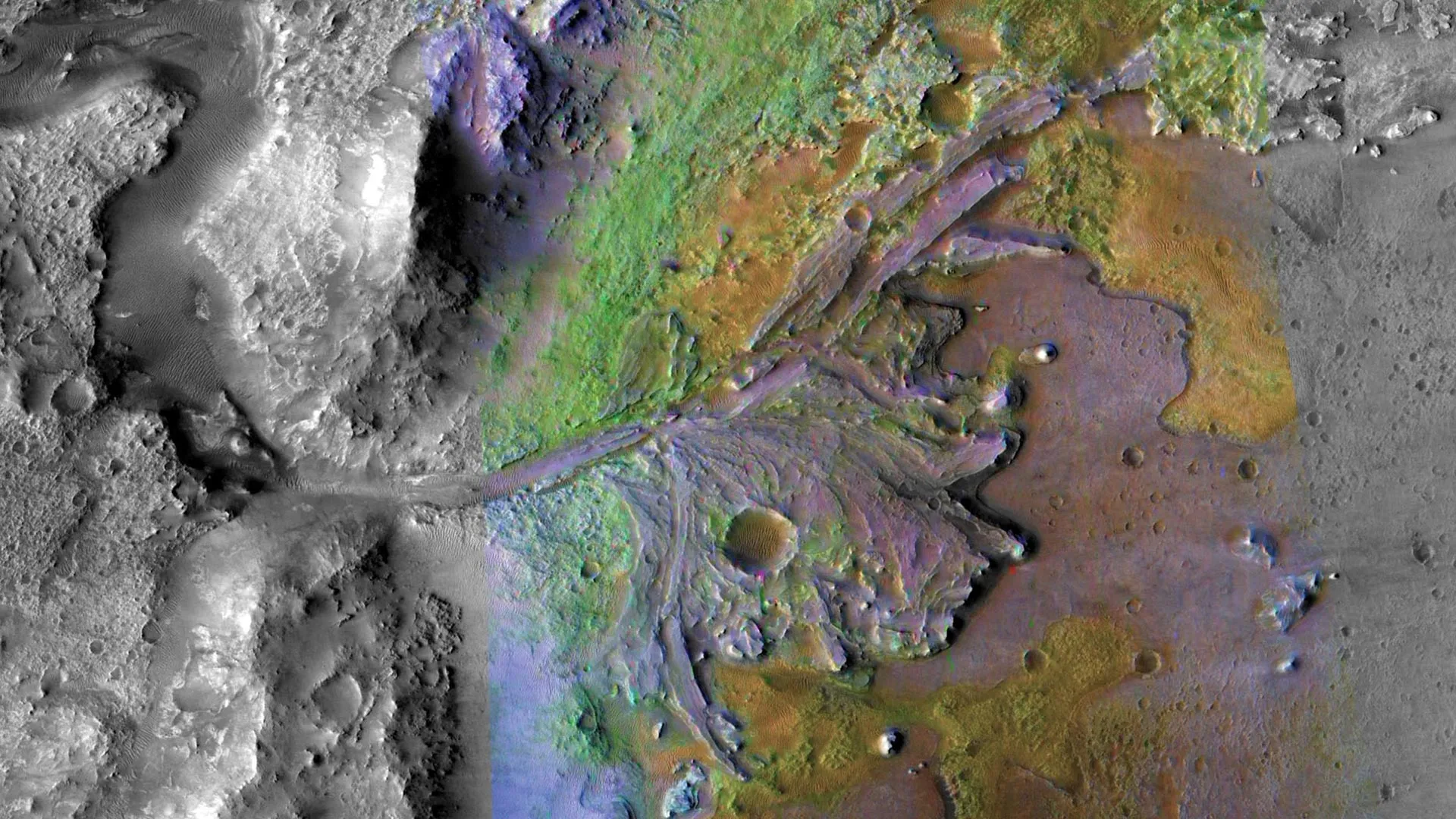 Ancient water-altered rocks in Jezero Crater reveal Mars' complex water history