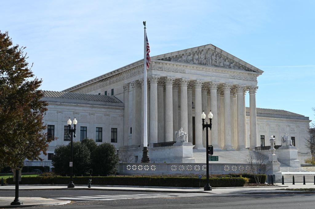 The U.S. Supreme Court building in Washington, D.C.