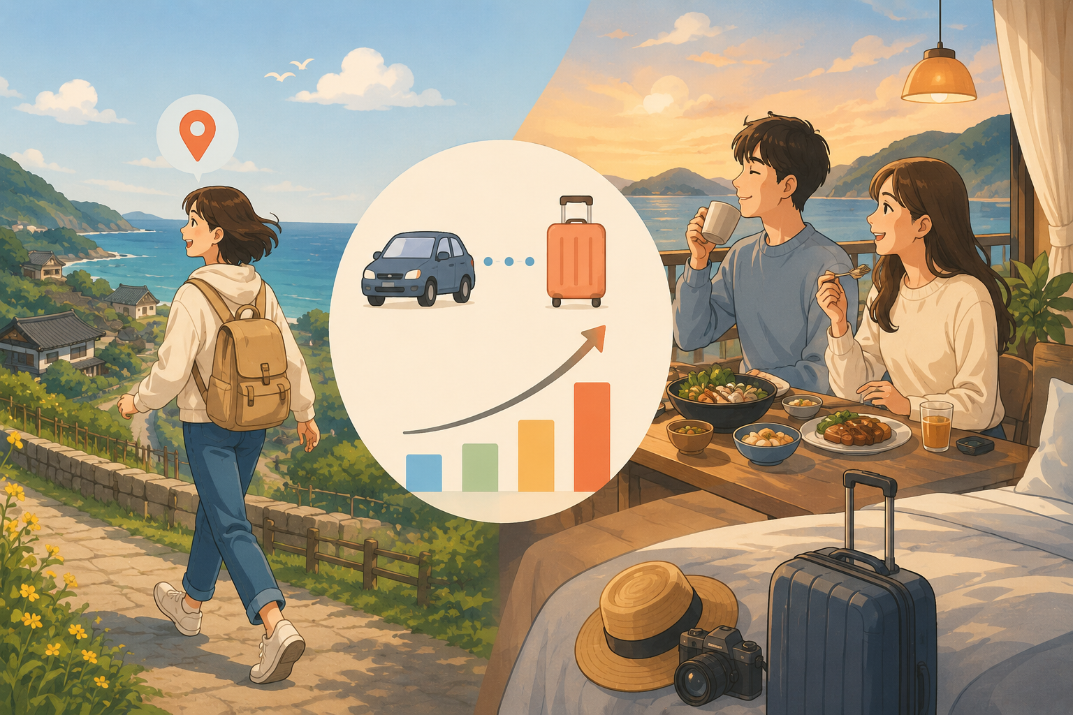 Summer Travel Trend Analysis Image