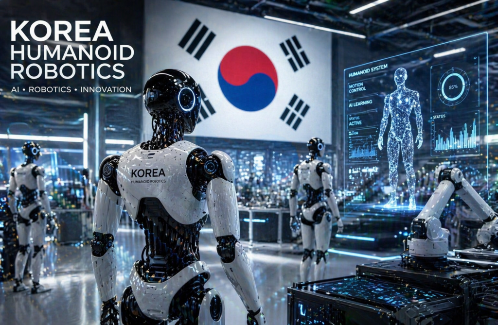 Korea humanoid robotics supply chain analysis highlighting enabling technologies and startup ecosystem