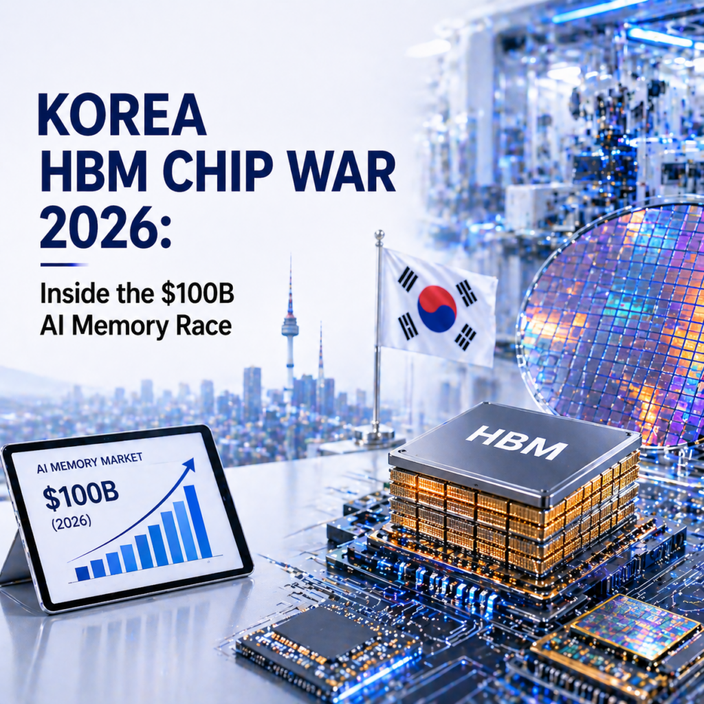 한국 HBM 칩 경쟁 2026 이미지