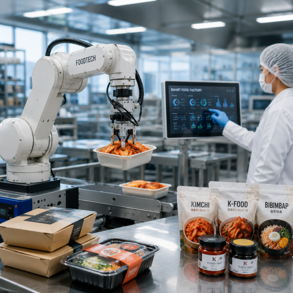 Overview of Korea's food tech startup ecosystem powering K-food's global expansion