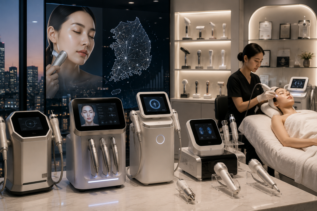 Korean aesthetic medical device market: A $2B global market led by Classys, Wontech, and Jeisys based on HIFU/RF tech