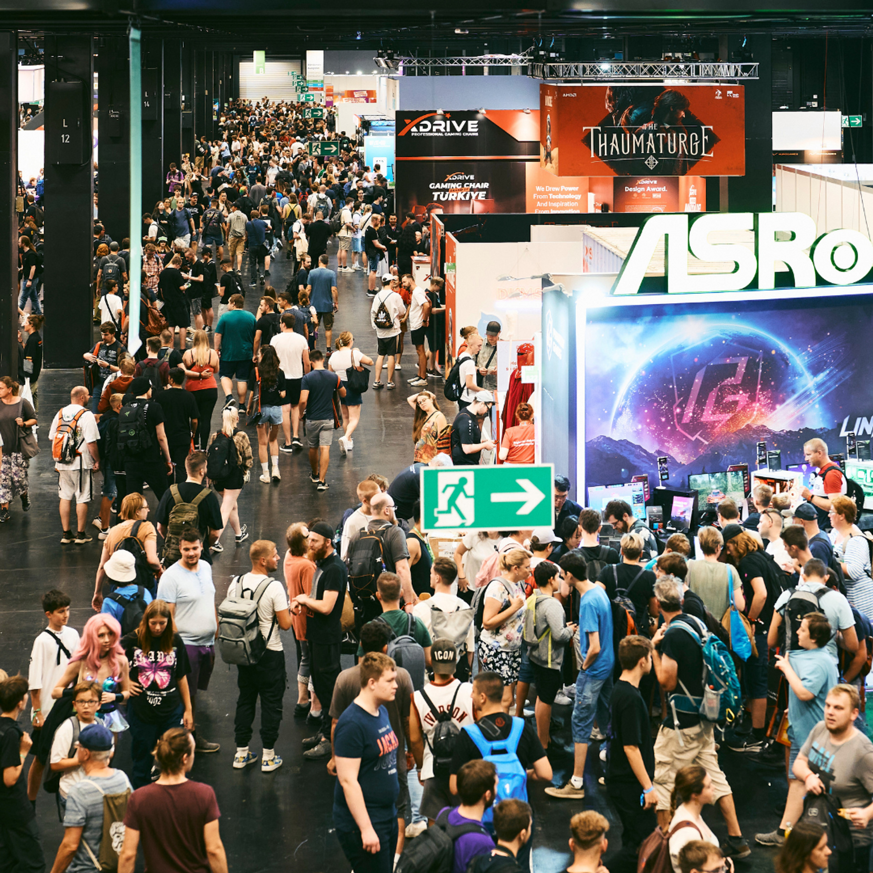 Gamescom 2026 packed exhibition hall