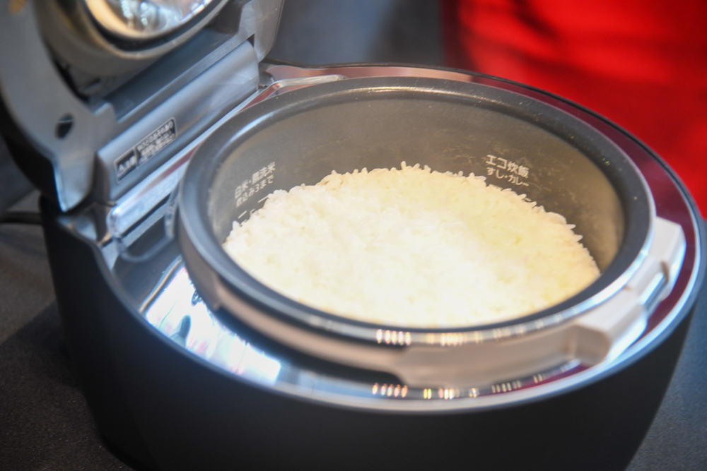 Panasonic X9E rice cooker promotional image
