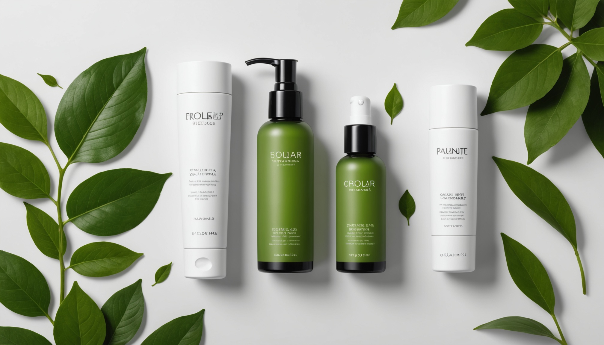 PFAS-free cosmetic product label