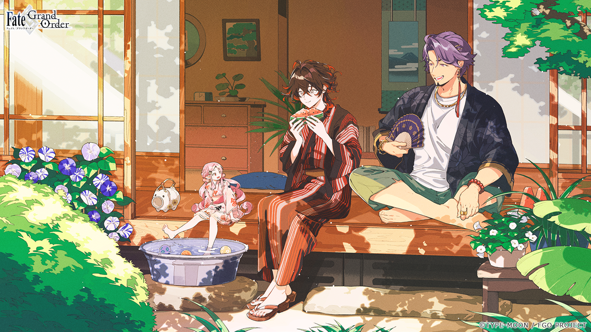 FGO 2026 Summer Event background art featuring the event's theme