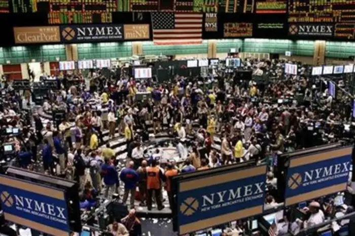 Natural gas futures chart showing recent price recovery