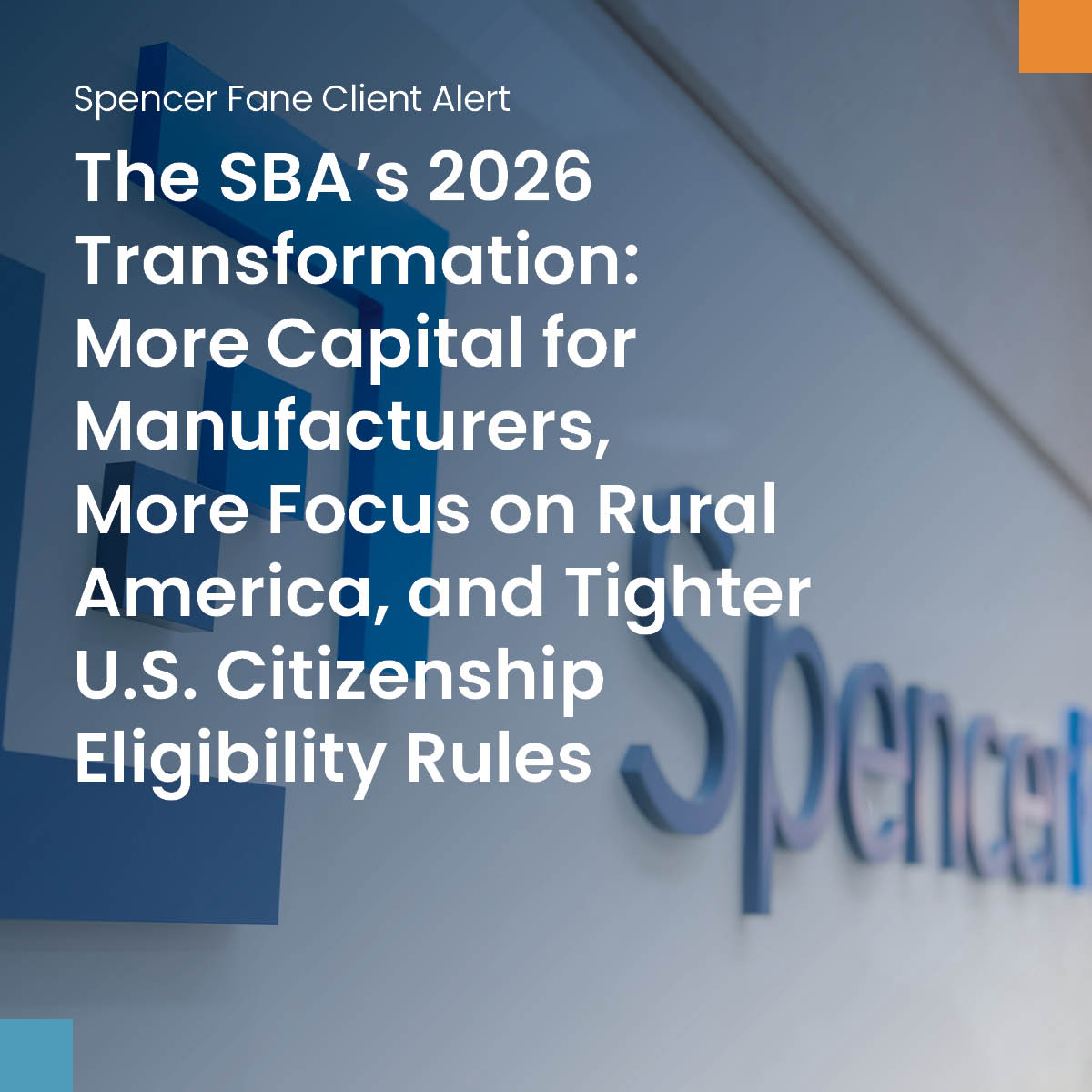 SBA 2026 Transformation policy briefing image