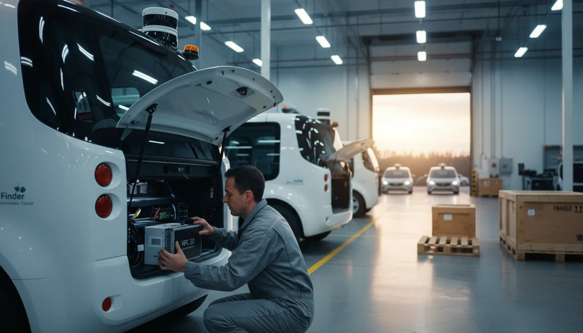 WeRide autonomous vehicle fleet deployment announcement with Lenovo partnership