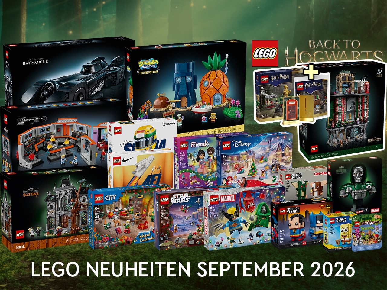 LEGO September 2026 New Releases