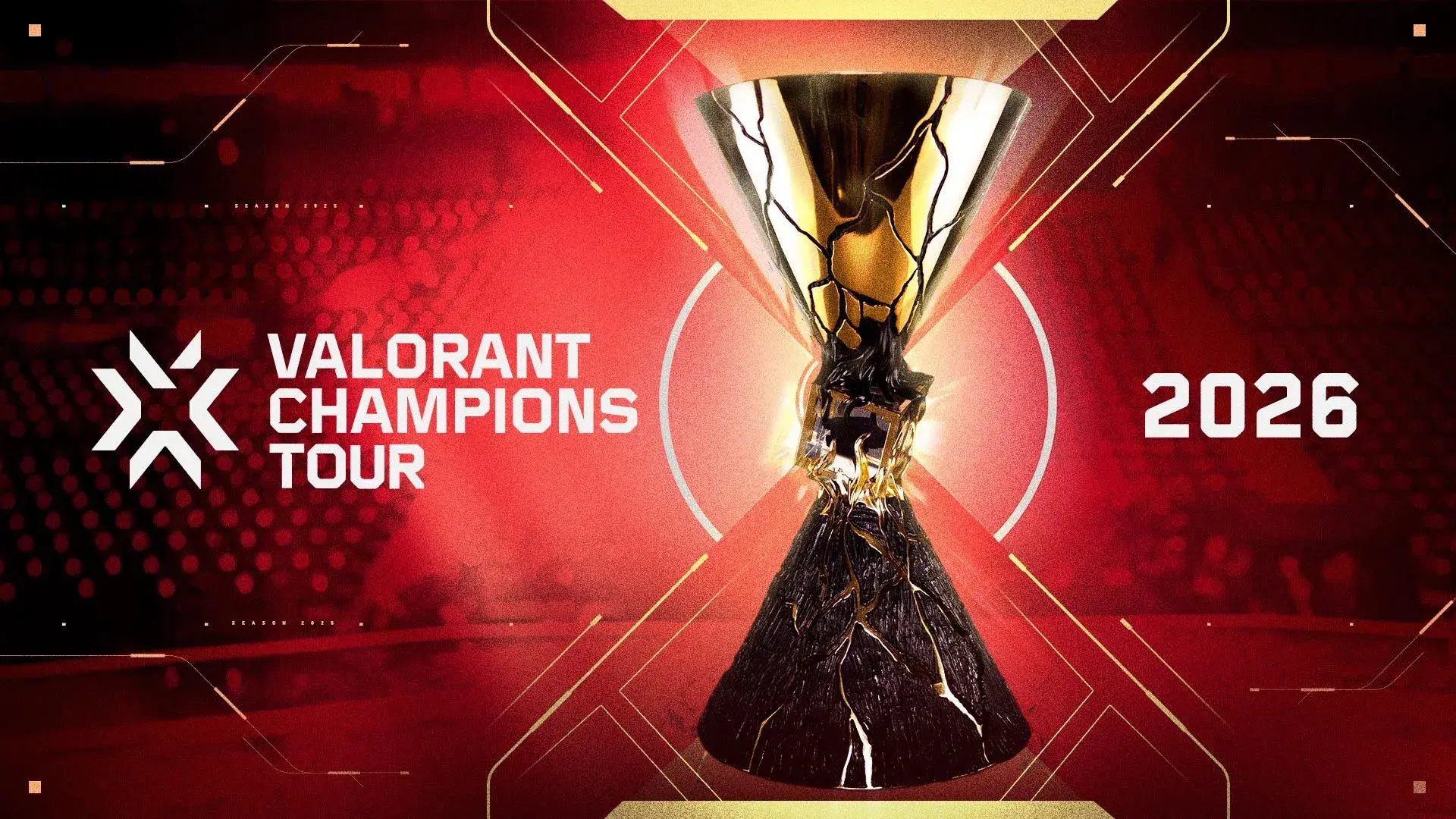 VALORANT Champions 2026 branding for the Shanghai event