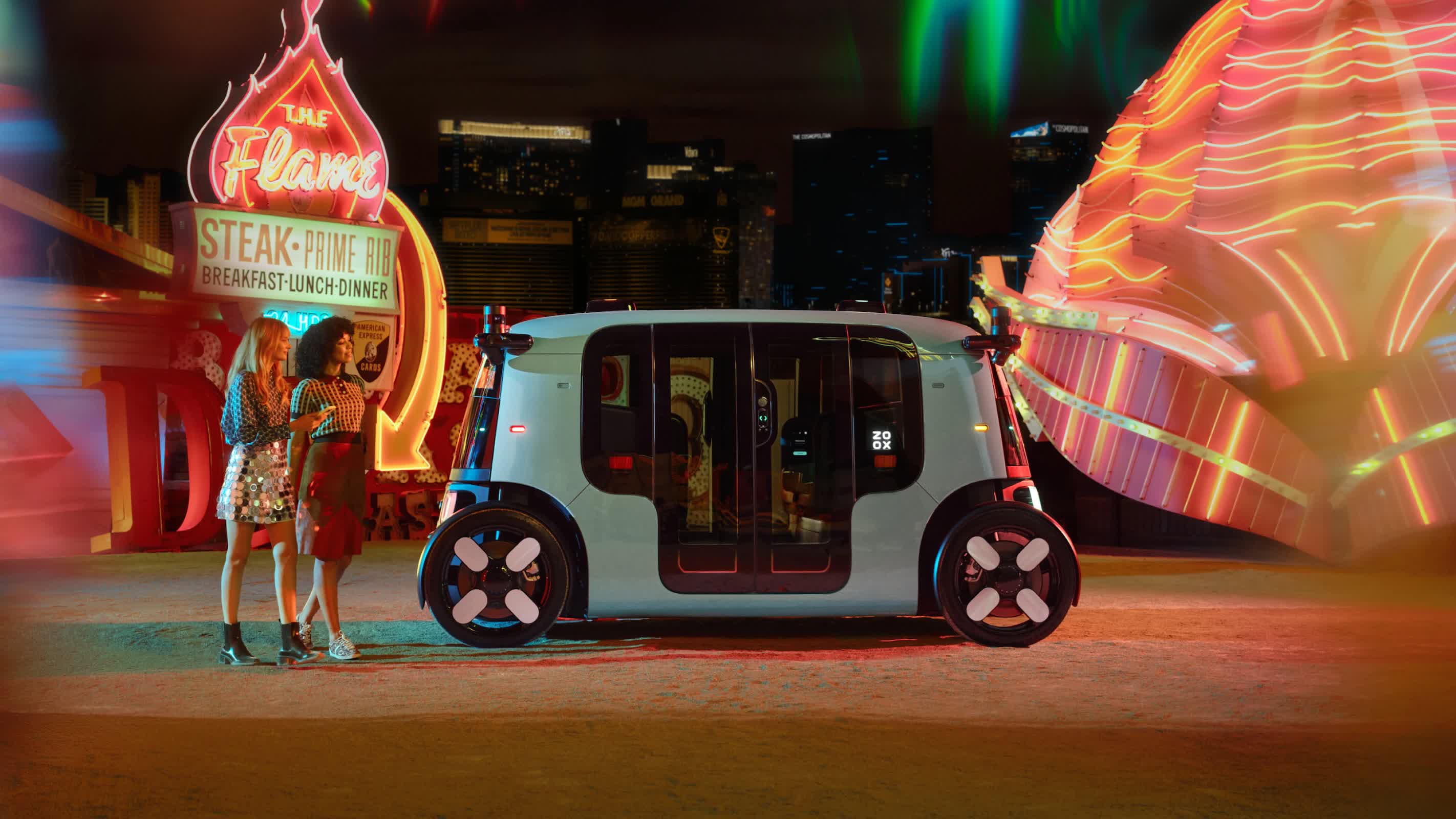 Zoox robotaxi design