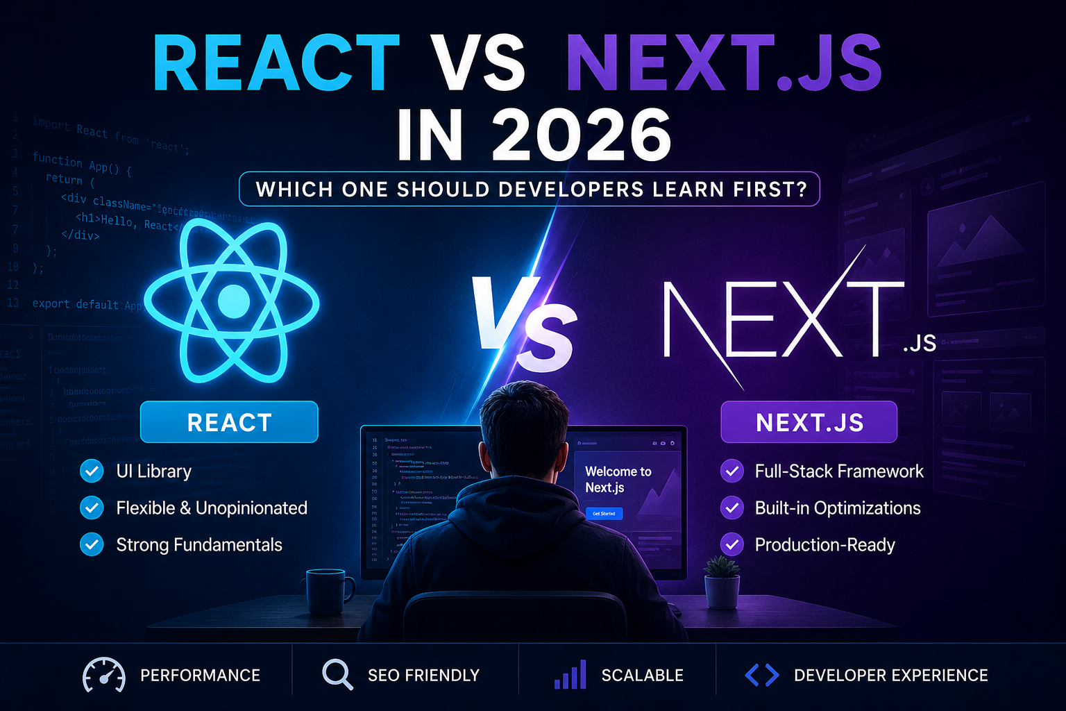 Comparative analysis of React and Next.js