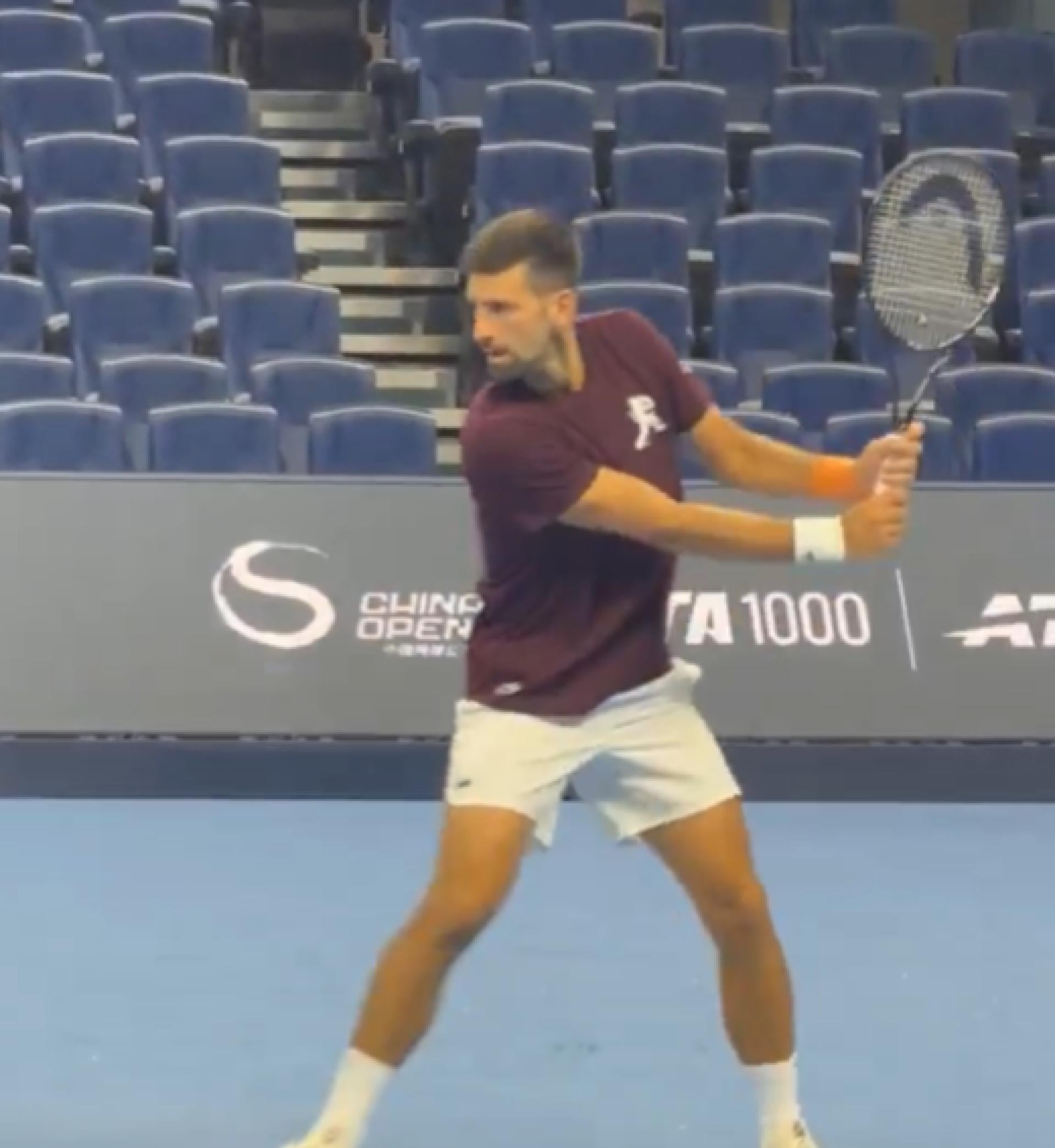 Novak Djokovic preparing for his return to Basel