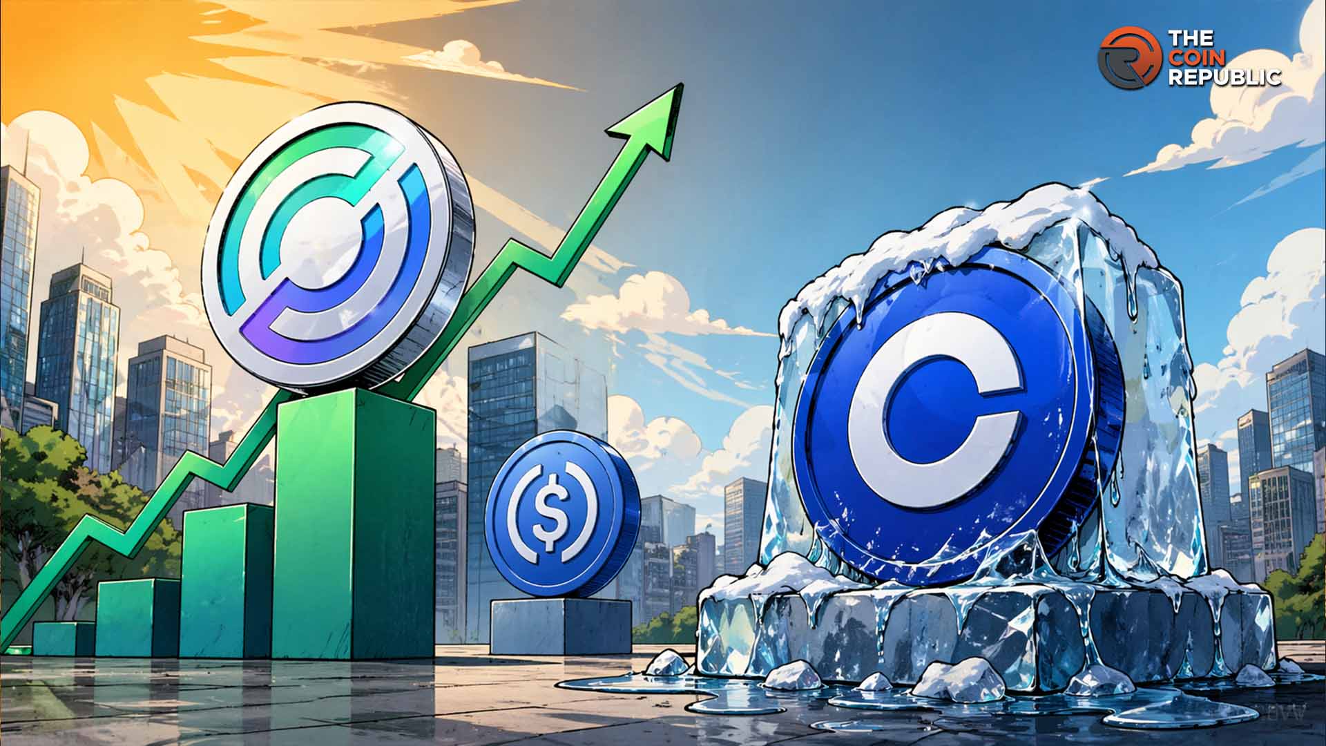 Circle and USDC related imagery