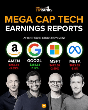 Image related to Big Tech company earnings