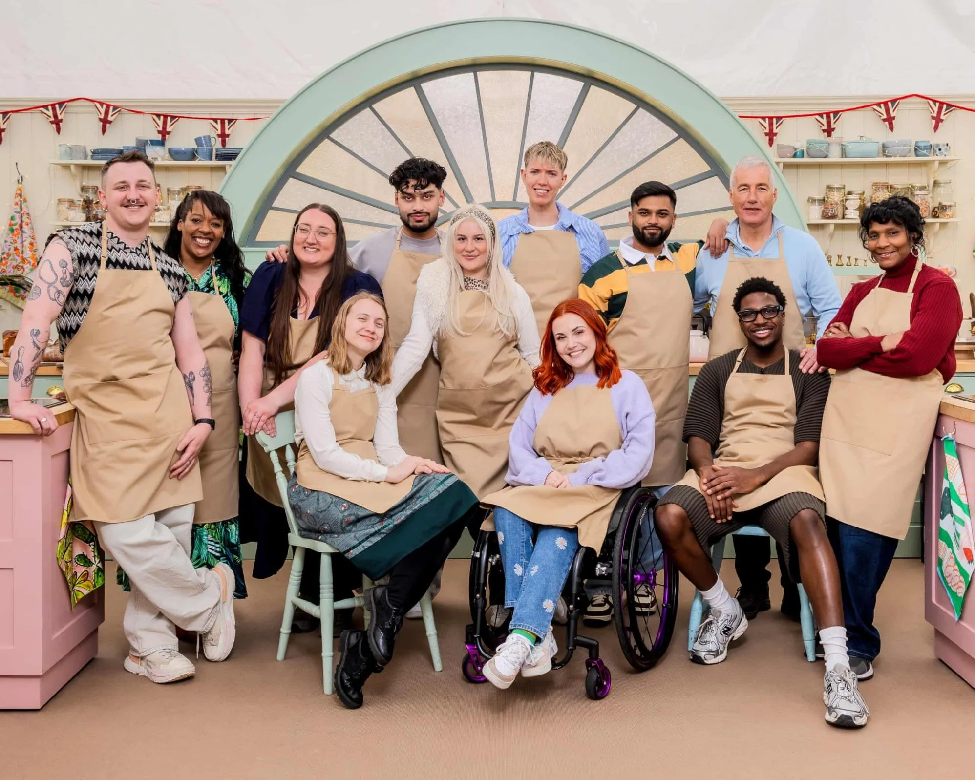 Bake Off 2026 cast competing in the tent
