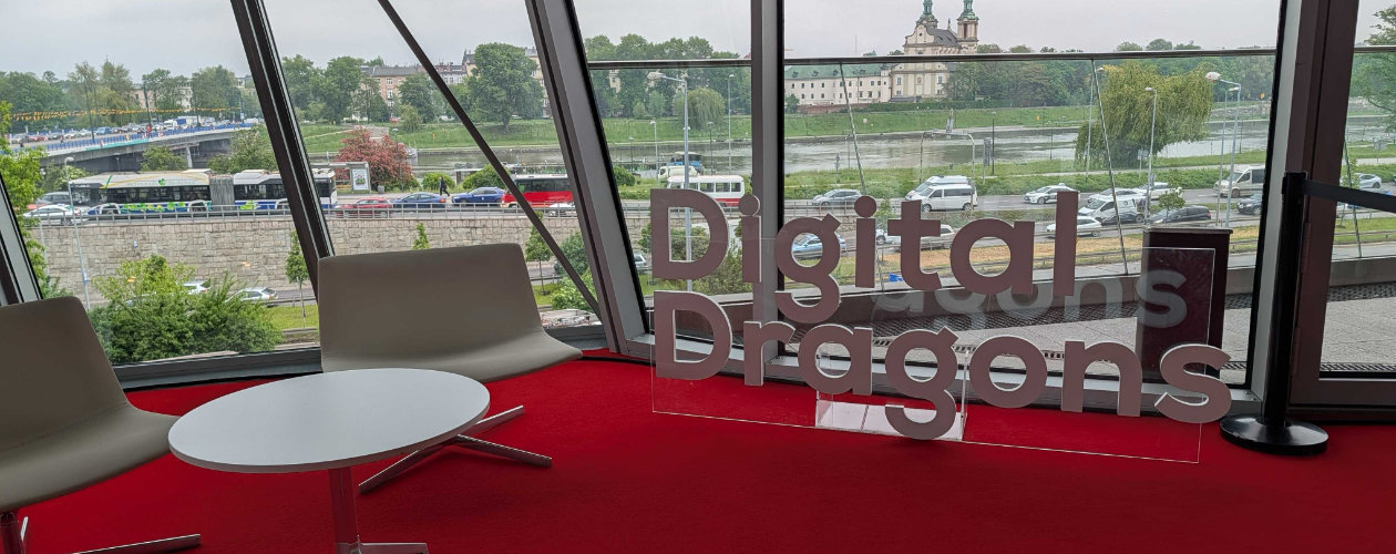 Digital Dragons 2026 conference banner showcasing Poland's gaming industry