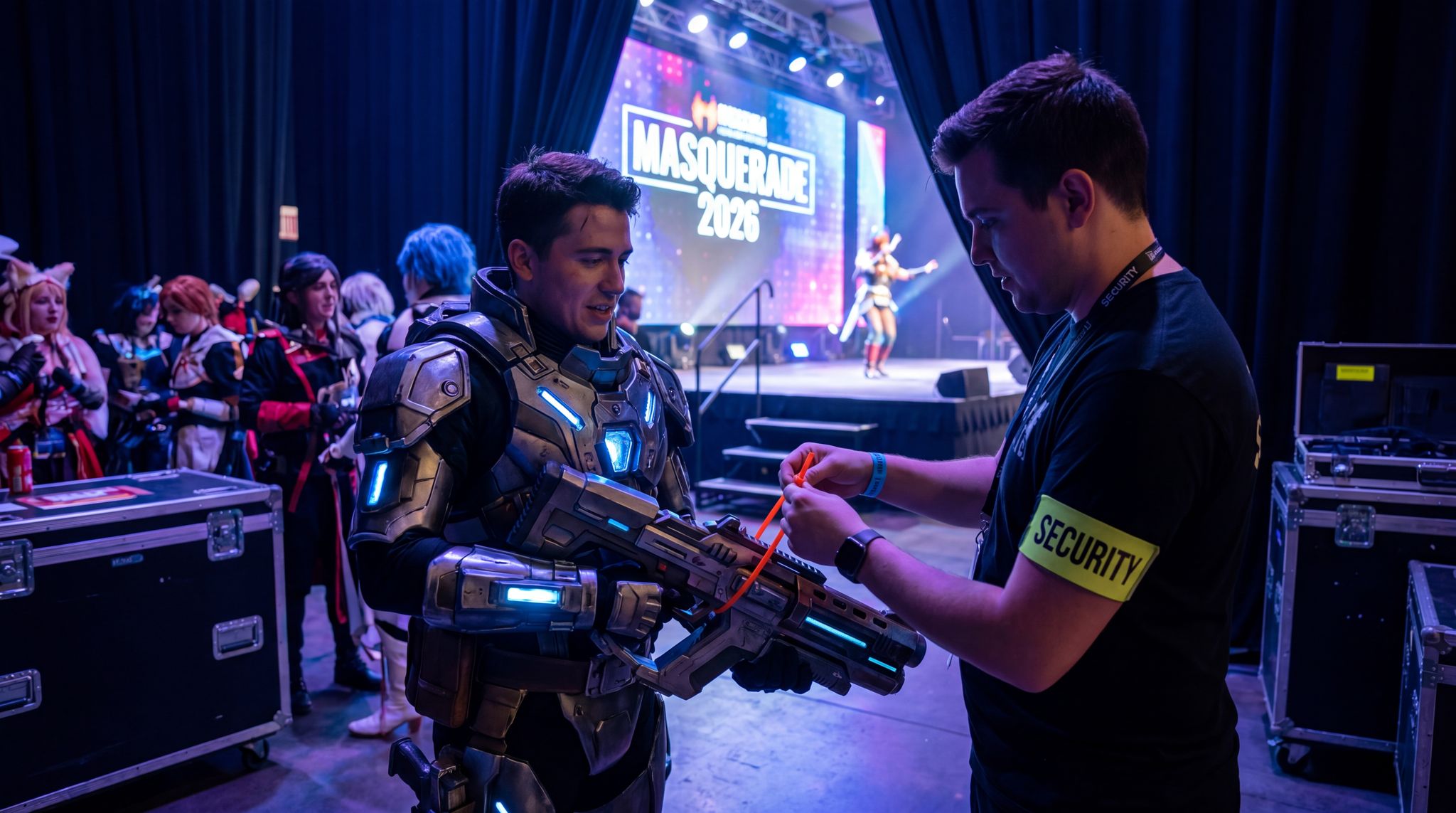 Guide to running cosplay competitions and prop policies at 2026 conventions