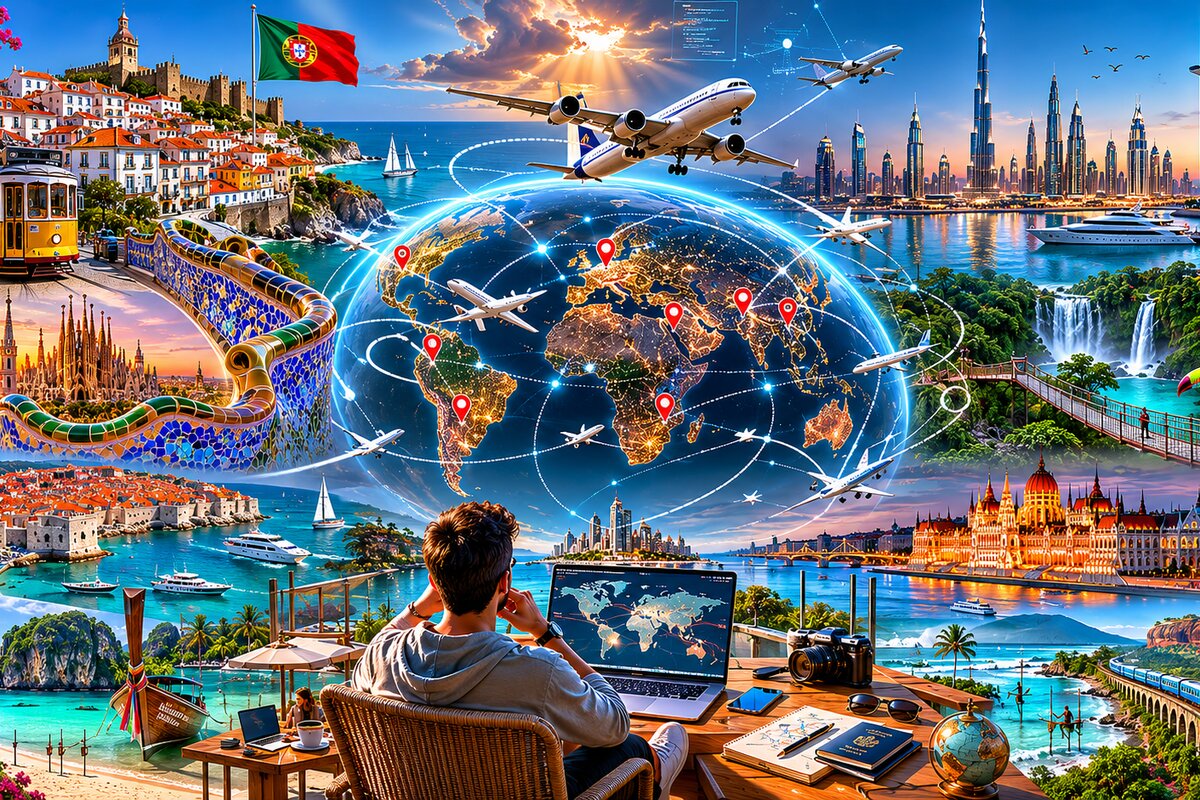 Digital nomad visa opportunities across multiple countries