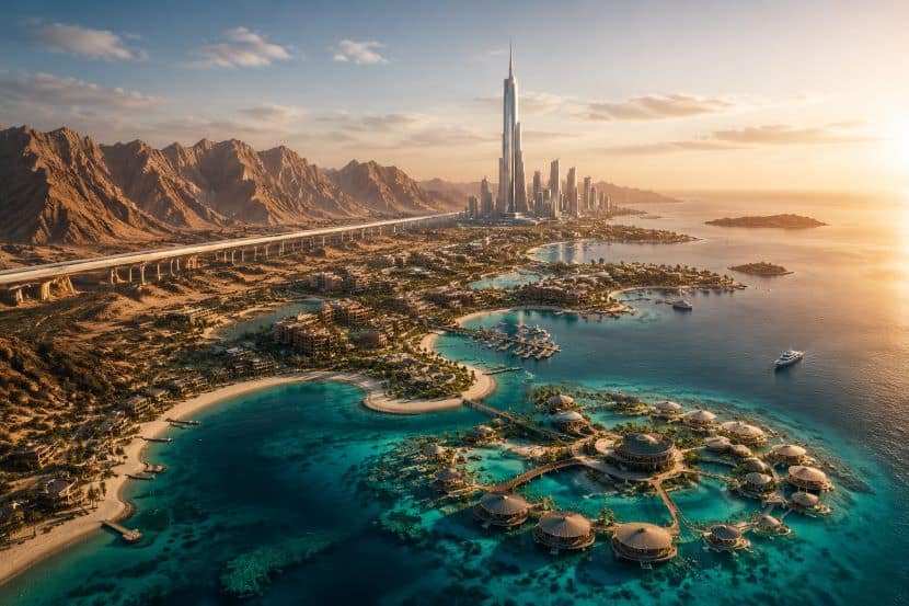 NEOM and The Line project progress