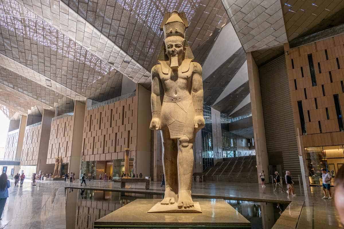 Grand Egyptian Museum exterior