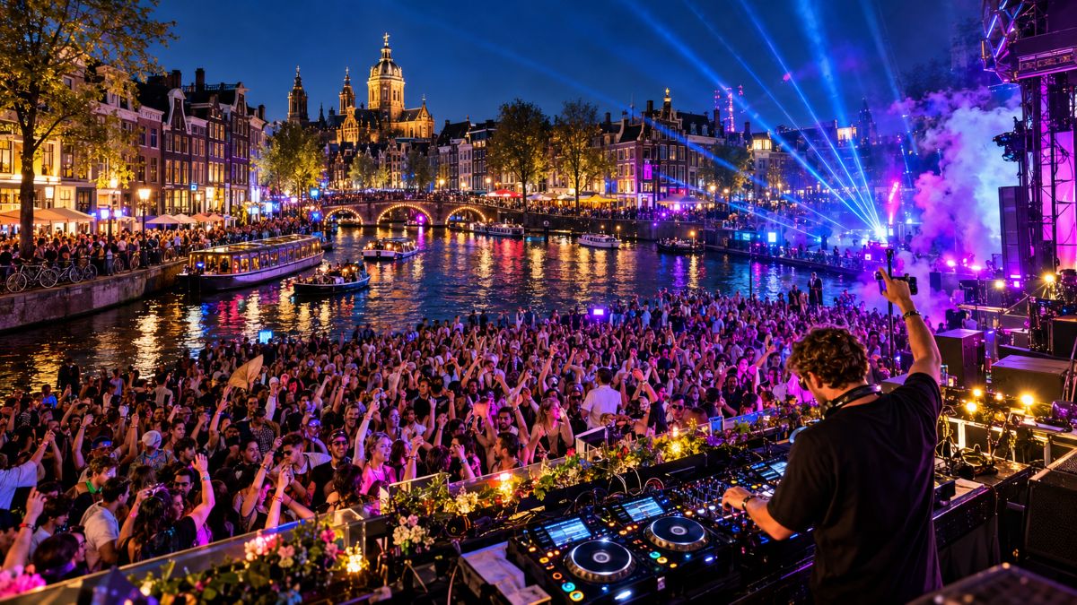 Amsterdam Dance Event promotional image for the 2026 festival