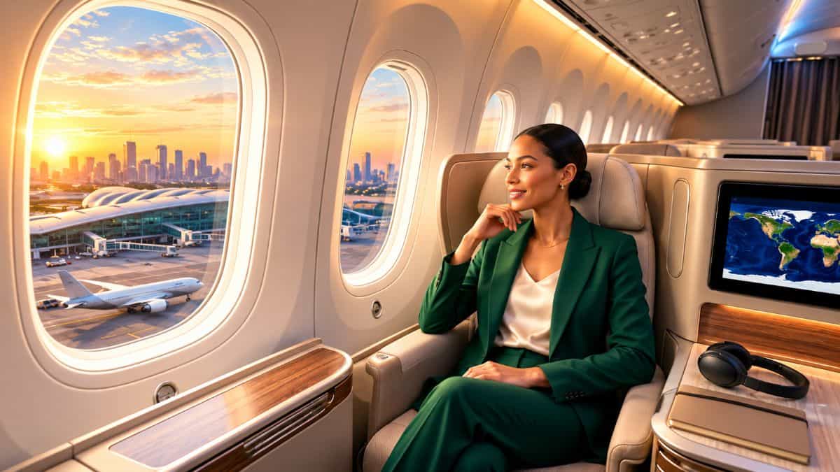 Riyadh Air Boeing 787-9 cabin interior
