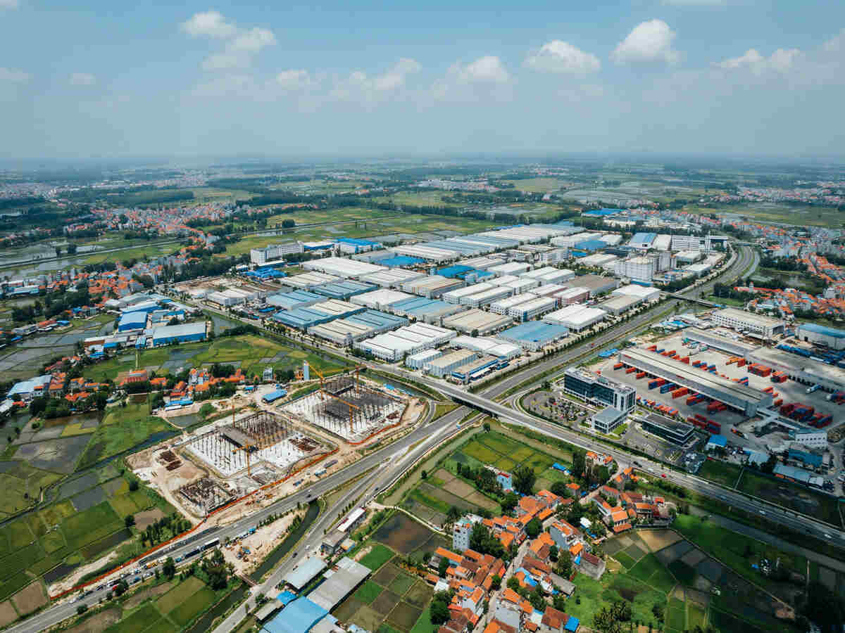Hung Yen's industrial zones are experiencing rapid expansion driven by foreign investment