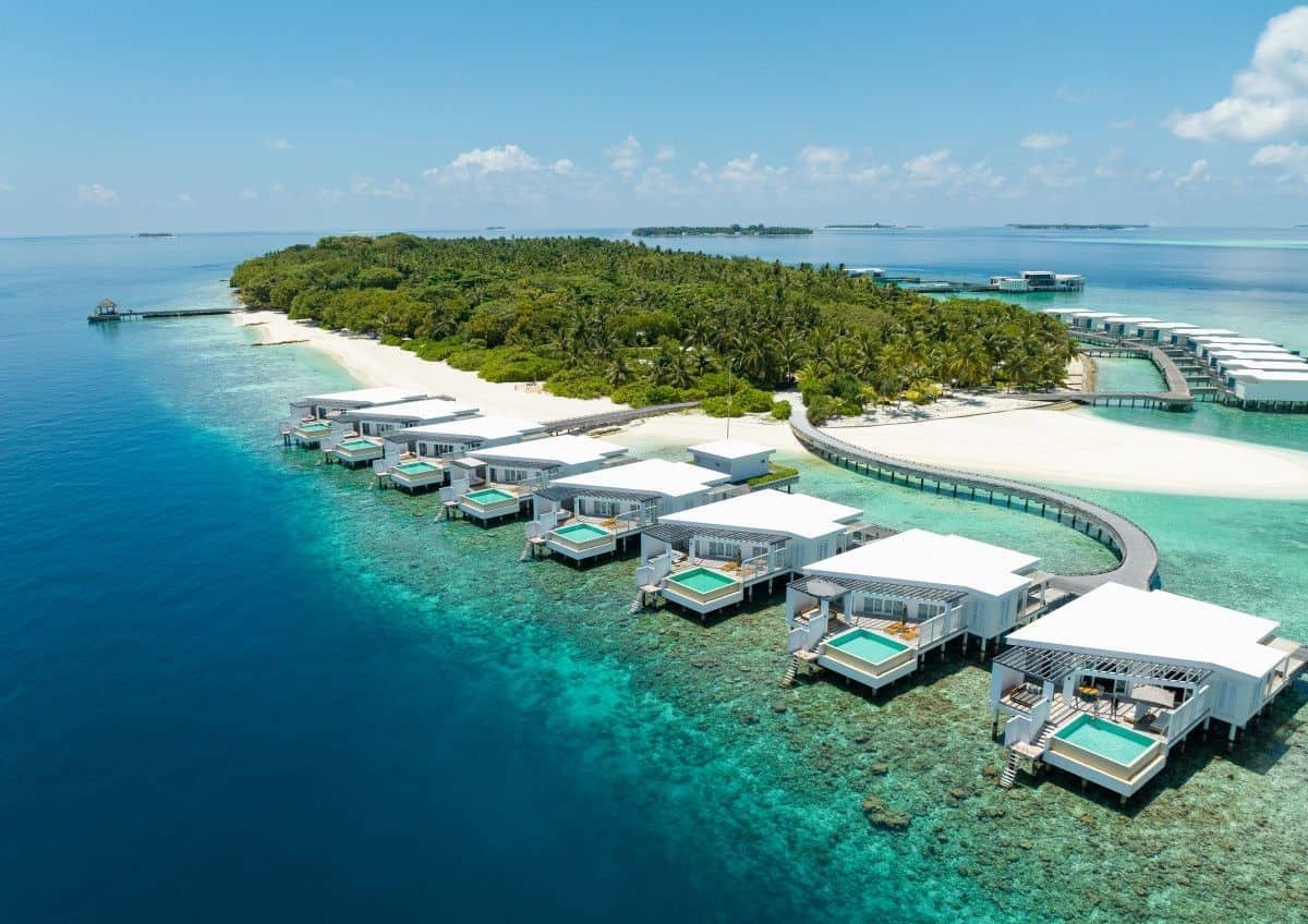 Maldives tourism infrastructure highlighting green revenue sources