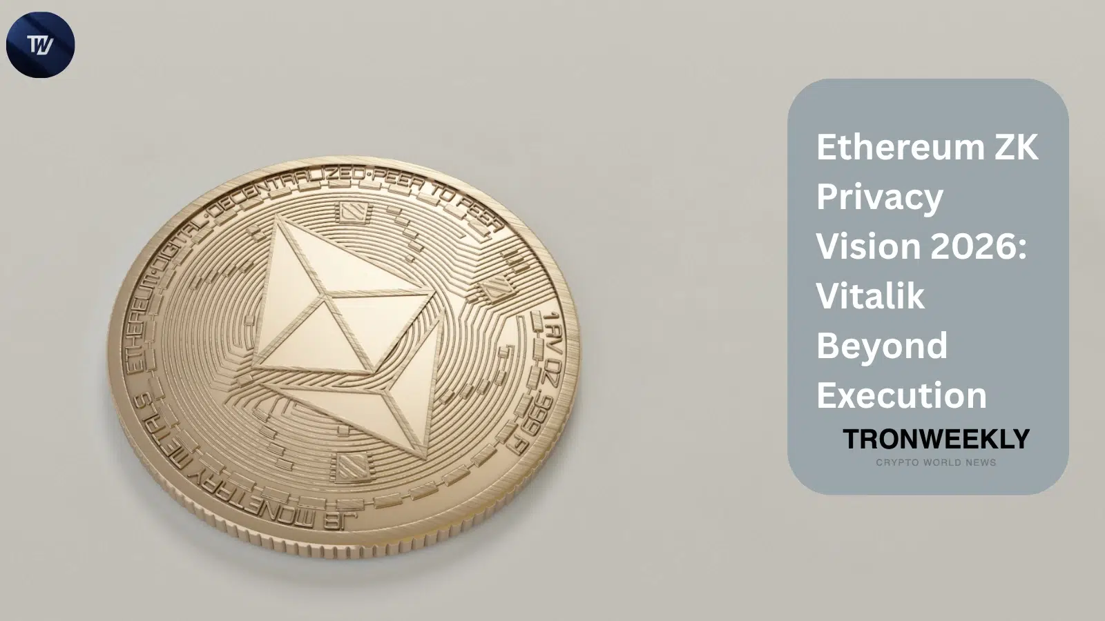 Vitalik Buterin presenting at Shanghai Blockchain Week 2026