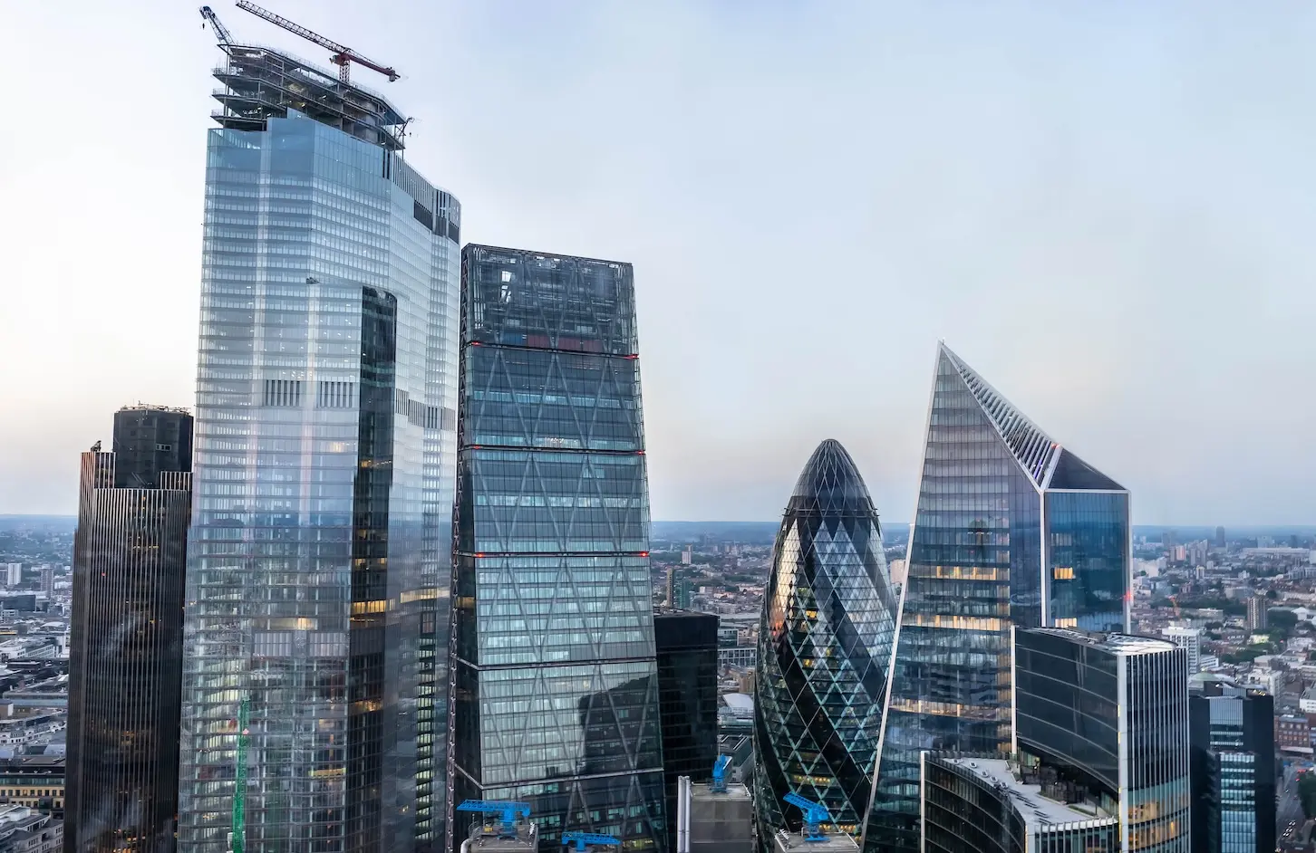 Map of UK fintech connections between London and regions