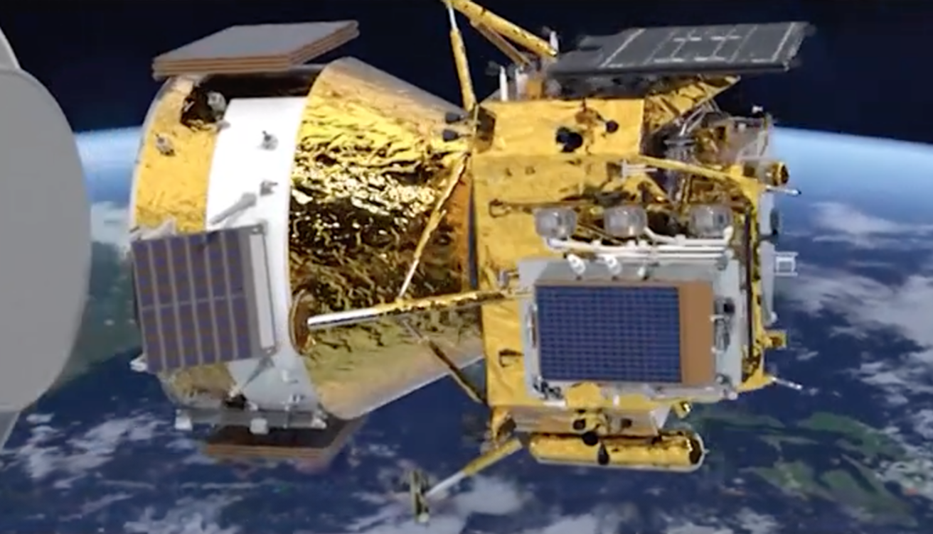 Artist view of Chang'e 7 lunar mission