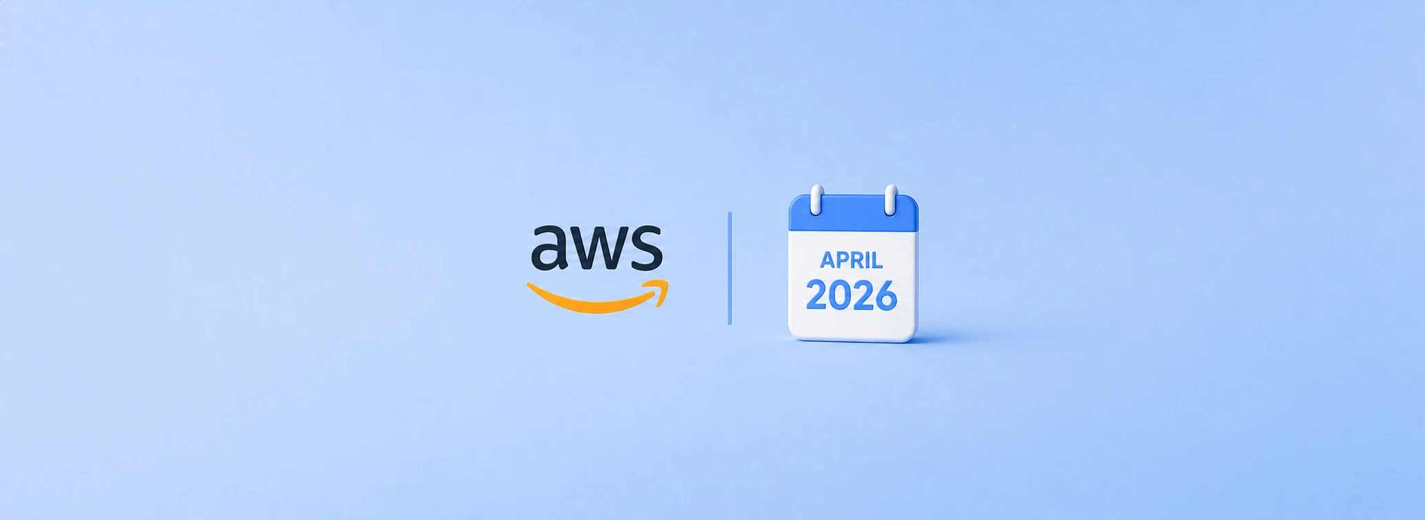 Visual from AWS April 2026 updates covering Interconnect, Alliances, and Cost Changes