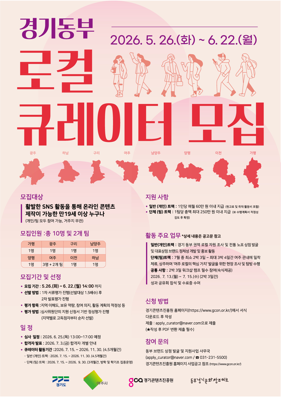 Gyeonggi Content Agency recruiting Local Curators for local content discovery