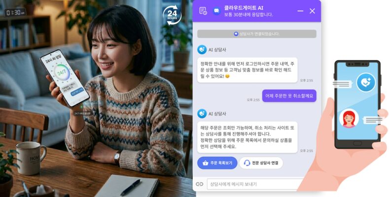 TWC의 클라우드게이트 AI 콜봇은 RAG 기반 생성형 AI를 활용한다