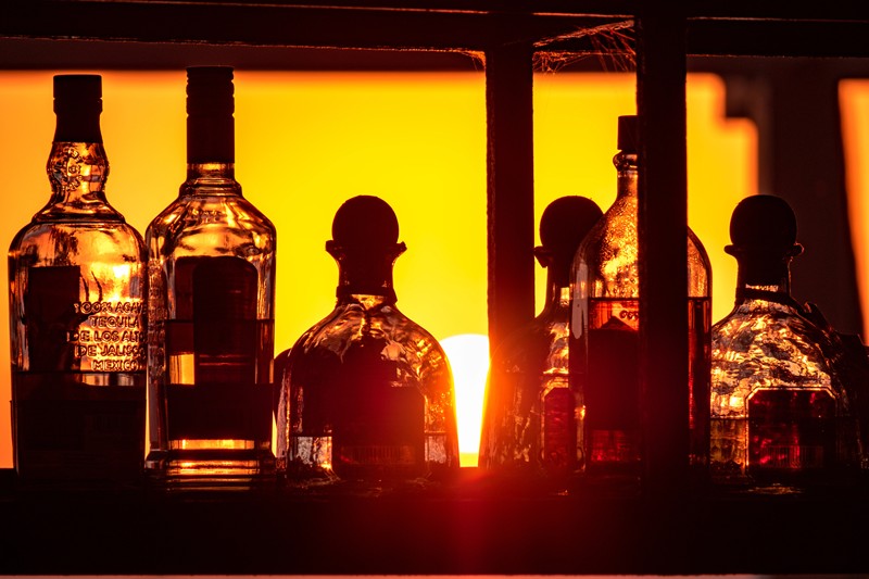 Image showing the IWSR report on global alcohol sales trends