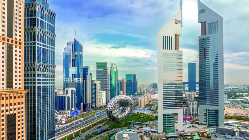Dubai Real Estate Skyline