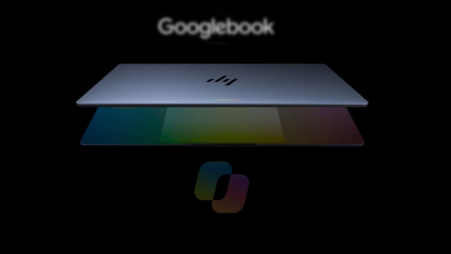 Google's new Googlebook featuring Microsoft Copilot