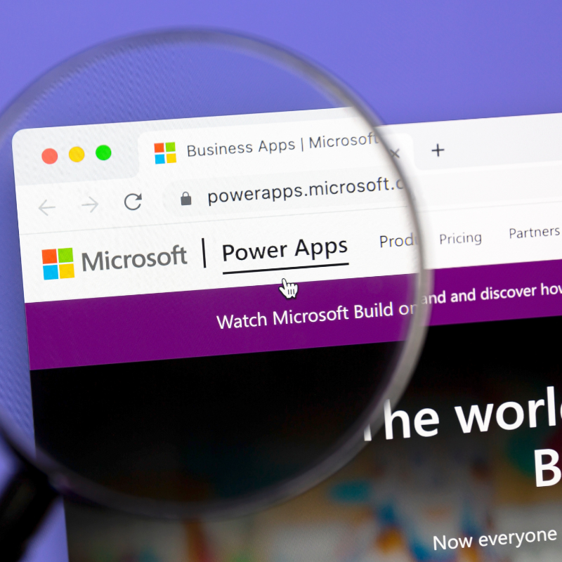 Screenshot comparing Power Platform app types