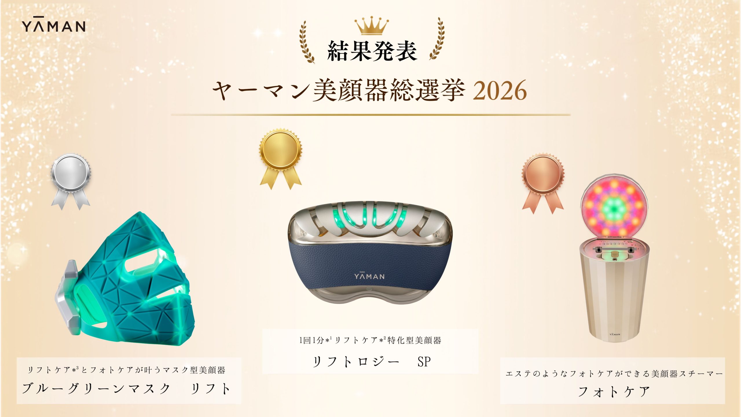 YA-MAN Beauty Device Election 2026 results announcement