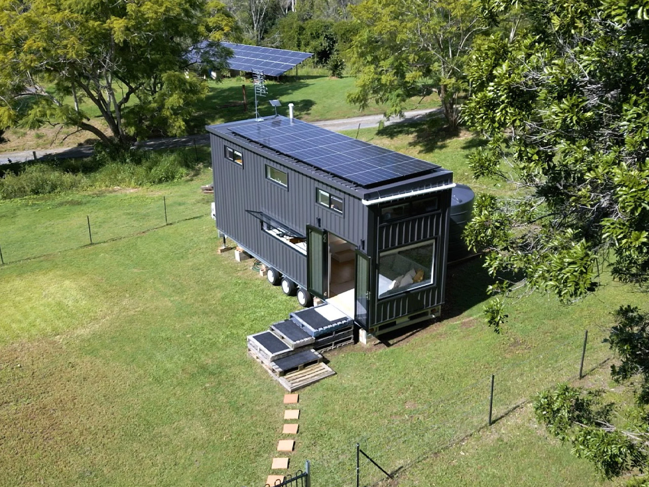 Showcase of five diverse tiny home interiors emphasizing smart design and livability