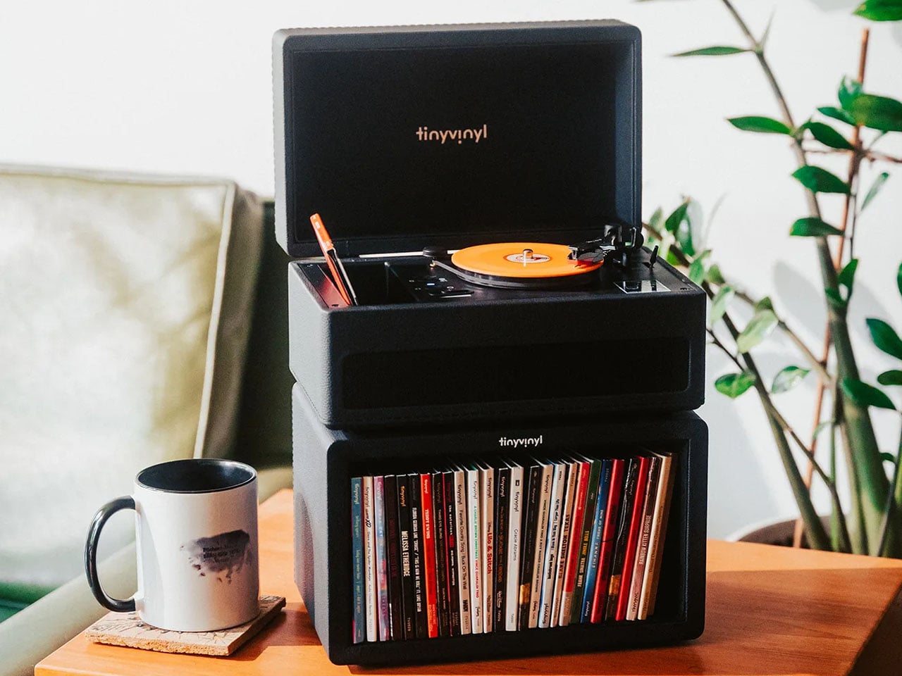 Tiny Vinyl's compact record player showcases miniature turntable engineering