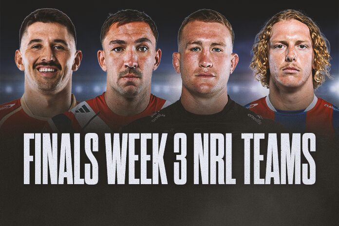 NRL preliminary final team lists announcement coverage